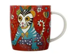 Donna Sharam Rainbow Jungle Mug 370ML Tiggy & Tiny Gift Boxed
