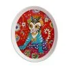 Donna Sharam Rainbow Jungle Plate 16cm Tiggy & Tiny Gift Boxed