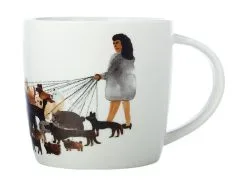 Tea & Coffee Shop 18 Marc Martin BFF Mug 400ML Dog Walker Gift Boxed