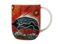 Melanie Hava Journeys Mug 440ML Echidnas Gift Boxed