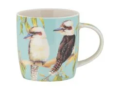 Katherine Castle Bird Talk Mug 370ML Kookaburras Gift Boxed