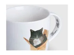 Marc Martin Feline Friends Mug 400ML Cat In A Box Gift Boxed 4 Marc Martin Feline Friends Mug 400ML Cat In A Box Gift Boxed -Tea & Coffee Shop dx1216 a1