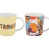 Kasey Rainbow Be Fierce Mug Set Of 2 380ML Strong Gift Boxed