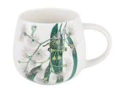 The Blck Pen Golden Summer Mug 400ML White Eucalyptus Gift Boxed
