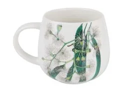 The Blck Pen Golden Summer Mug 400ML White Eucalyptus Gift Boxed -Tea & Coffee Shop dx1302 side