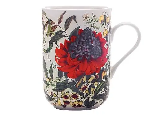Euphemia Henderson Mug 300ML Waratah 1 Euphemia Henderson Mug 300ML Waratah