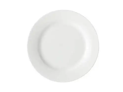 White Basics Rim Entree Plate 23cm 2 White Basics Rim Entree Plate 23cm - Image 2