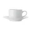 White Basics Straight Cup & Saucer 250ml