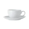 White Basics Coupe Demi Cup & Saucer 100ML