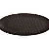 Gravity Oval Platter 50x21cm Black Gift Boxed