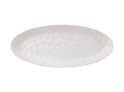 Gravity Oval Platter 50x21cm White Gift Boxed