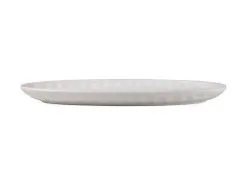 Gravity Oval Platter 50x21cm White Gift Boxed -Tea & Coffee Shop ge0037 side