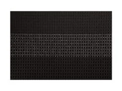 Table Accents Woven Lurex Placemat 45x30cm Black