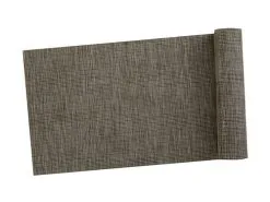 Table Accents Lurex Runner 30x150cm Taupe Stripe