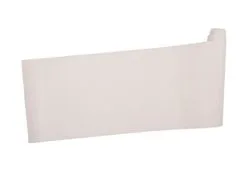 Table Accents Leather Look Cowhide Runner 30x150cm Ivory