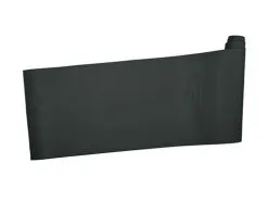 Table Accents Leather Look Cowhide Runner 30x150cm Charcoal