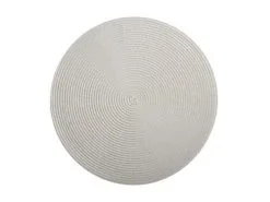 Table Accents Round Placemat 38cm White