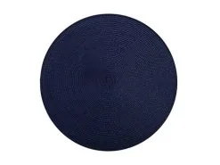 Table Accents Round Placemat 38cm Navy