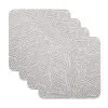 Ripple Cork Back Coaster 10.5cm Set Of 4 Gift Boxed