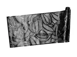 Table Accents Cut-Out Runner 35x180cm Leaf Black