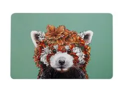 Marini Ferlazzo Wild Planet Placemat 43.5x28.5cm Red Panda
