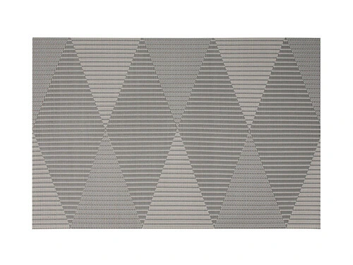 Table Accents Placemat 45x30cm Diamond Dark Grey 1 Table Accents Placemat 45x30cm Diamond Dark Grey