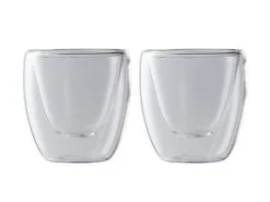 Blend Double Wall Espresso Cup 80ML Set Of 2 Gift Boxed