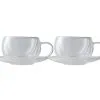 Blend Double Wall Cup & Saucer 270ML Set Of 2 Gift Boxed
