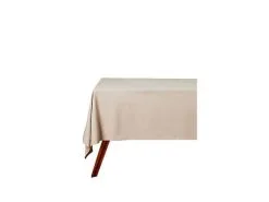 Cotton Classics Rectangular Tablecloth 300x150cm Pebble