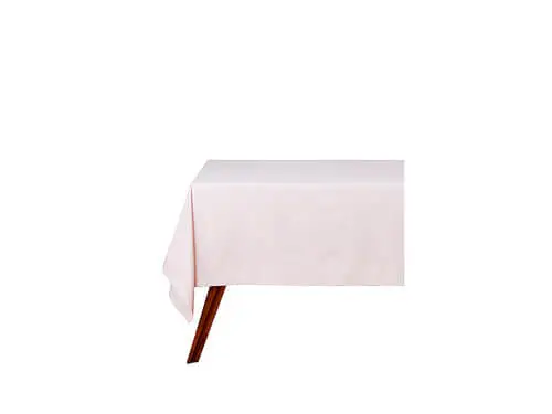Cotton Classics Rectangular Tablecloth 230x150cm Shell 1 Cotton Classics Rectangular Tablecloth 230x150cm Shell