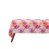 Teas & C's Dahlia Daze Cotton Rectangular Tablecloth 270x150cm Pink