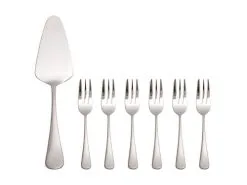 Cosmopolitan Cake Server & Fork Set 7 Piece
