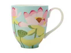 Royal Botanic Gardens Victoria Lotus Mug 350ML Mint Gift Boxed
