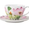 Royal Botanic Gardens Victoria Lotus Cup & Saucer 240ML White Gift Boxed