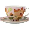 Royal Botanic Gardens Victoria Lotus Cup & Saucer 240ML Pink Gift Boxed