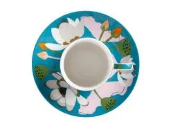 Royal Botanic Gardens Victoria Lotus Demi Cup & Saucer 100ML Aqua Gift Boxed -Tea & Coffee Shop hv0192 top 2