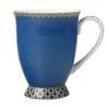 Teas & C's Classic Footed Mug 300ML Blue Gift Boxed