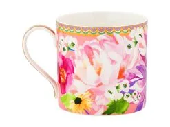 Teas & C's Dahlia Daze Mug 430ML Pink Gift Boxed -Tea & Coffee Shop hv0358 side
