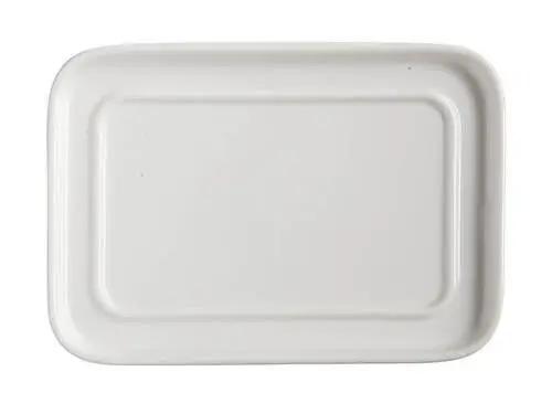 Epicurious Butter Dish White Gift Boxed 2 Epicurious Butter Dish White Gift Boxed - Image 2