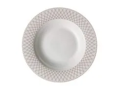 Jewel Rim Dinner Set 20pc Ruby Gift Boxed -Tea & Coffee Shop ii0036