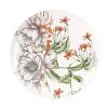 The Blck Pen Night Garden Coupe Dinner Plate 27.5cm Flower