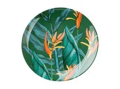 The Blck Pen Night Garden Coupe Side Plate 19cm Foliage
