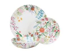 Royal Botanic Gardens Native Blooms Coupe Dinner Set 12pc Gift Boxed