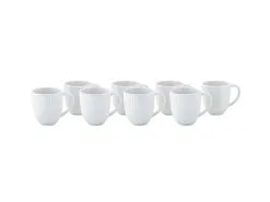 Radiance Mug 400ML Set Of 8 White Gift Boxed