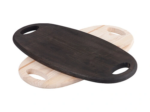 Graze Oval Serving Board Black 48x25x2cm 3 Graze Oval Serving Board Black 48x25x2cm - Image 3