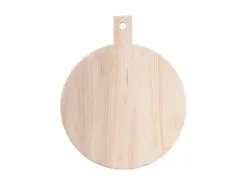 Graze Round Serving Paddle Natural 45x37x2cm