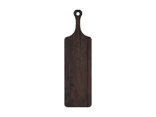 Graze Rectangular Serving Board Black 57x16x2cm 1 Graze Rectangular Serving Board Black 57x16x2cm