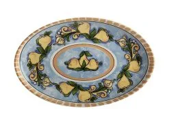 Ceramica Salerno Oval Platter 40x26cm Pears