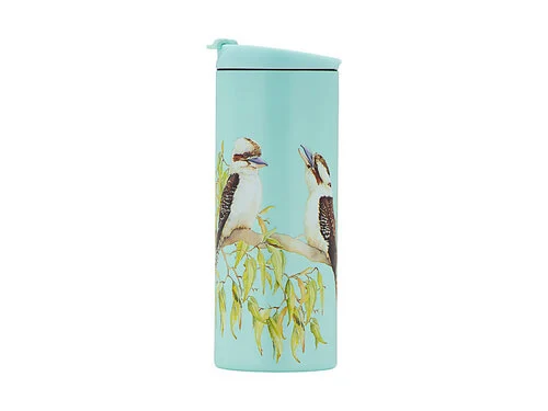 Katherine Castle Bird Talk Double Wall Insulated Cup 350ML Kookaburras 2 Katherine Castle Bird Talk Double Wall Insulated Cup 350ML Kookaburras - Image 2