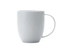 White Basics Diamonds Coupe Mug 370ML